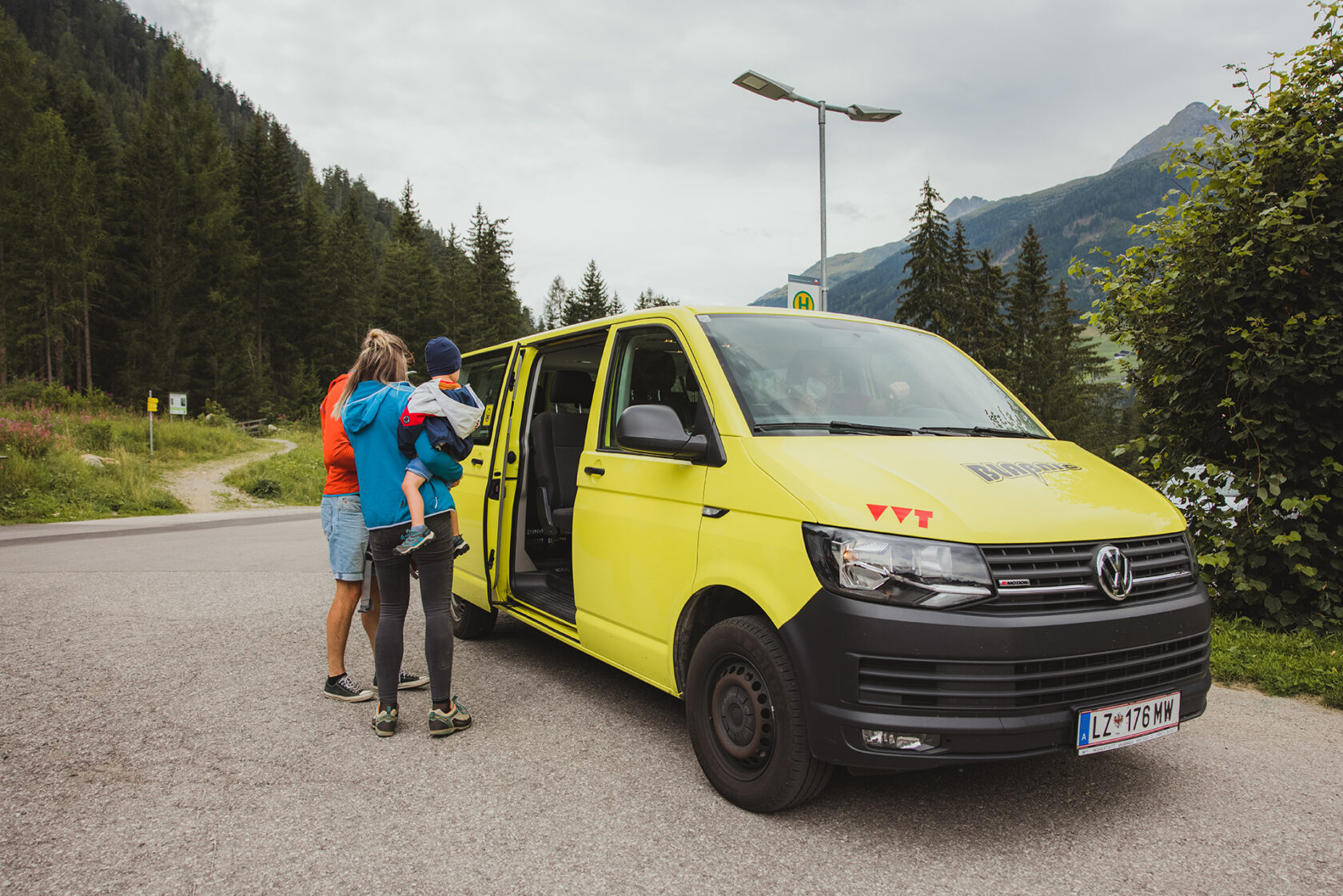 Das Anrufsammeltaxi im Bezirk Lienz