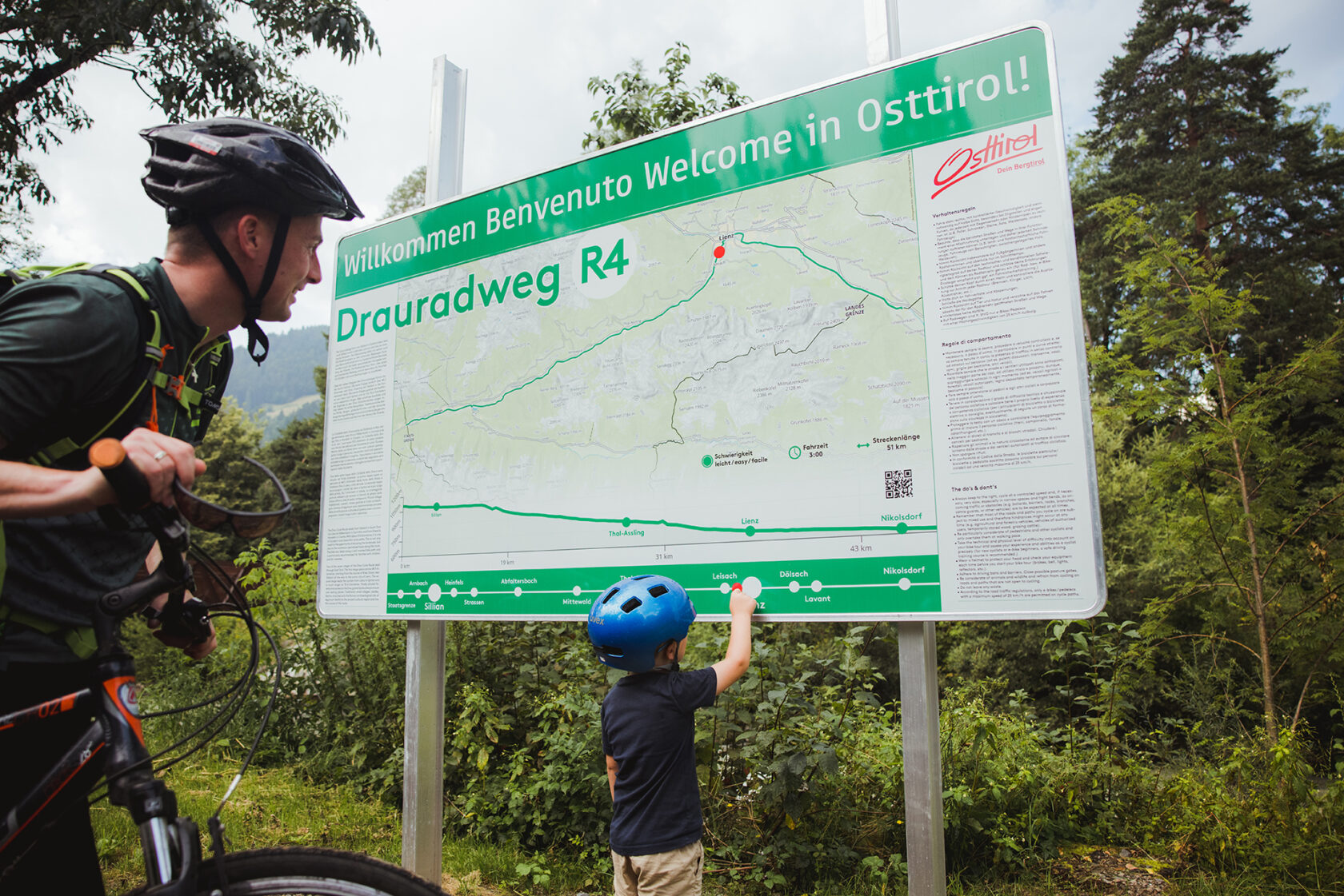 Fahrradfahren in Osttirol